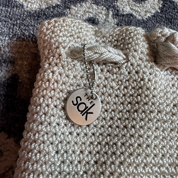 The Sak Cream Knit Bag main image 6